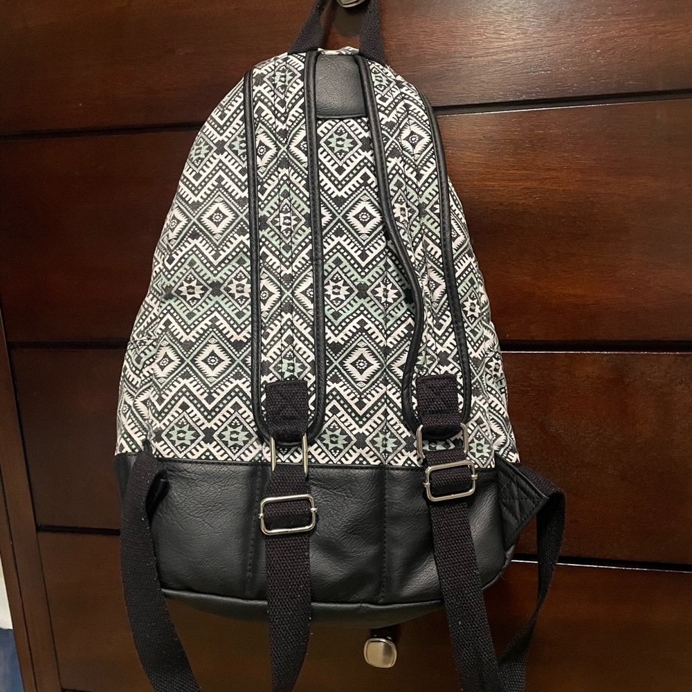 Geometric Patterned Backpack - image 2